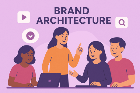 معماری برند یکی از نکاتی است که در زمان برندینگ مورد توجه باید باشد