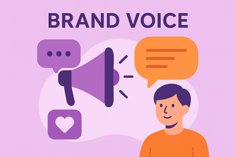 برند ویس یا صدای برند در برندینگ توسط ما ساخته میشود